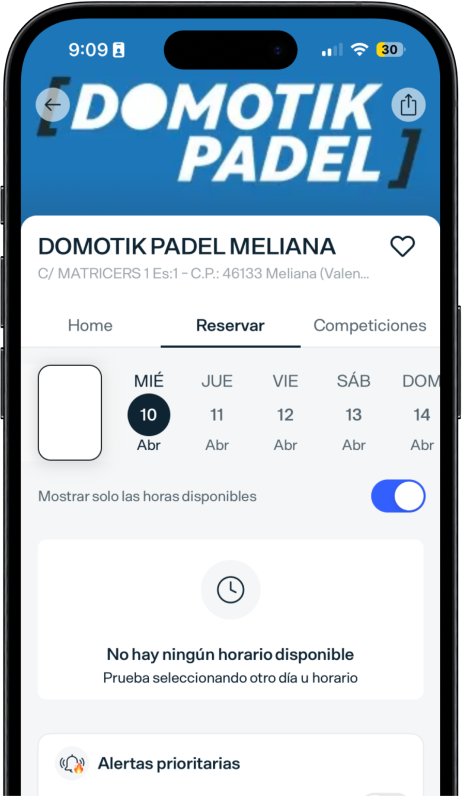 PLAYTOMIC DOMOTIK PADEL