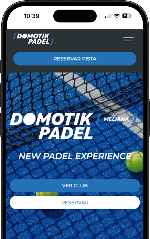 WEB DOMOTIK PADEL